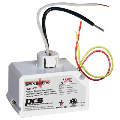 PCS SimpleWorx Fixture Module Transmitter, Closed Contact Input